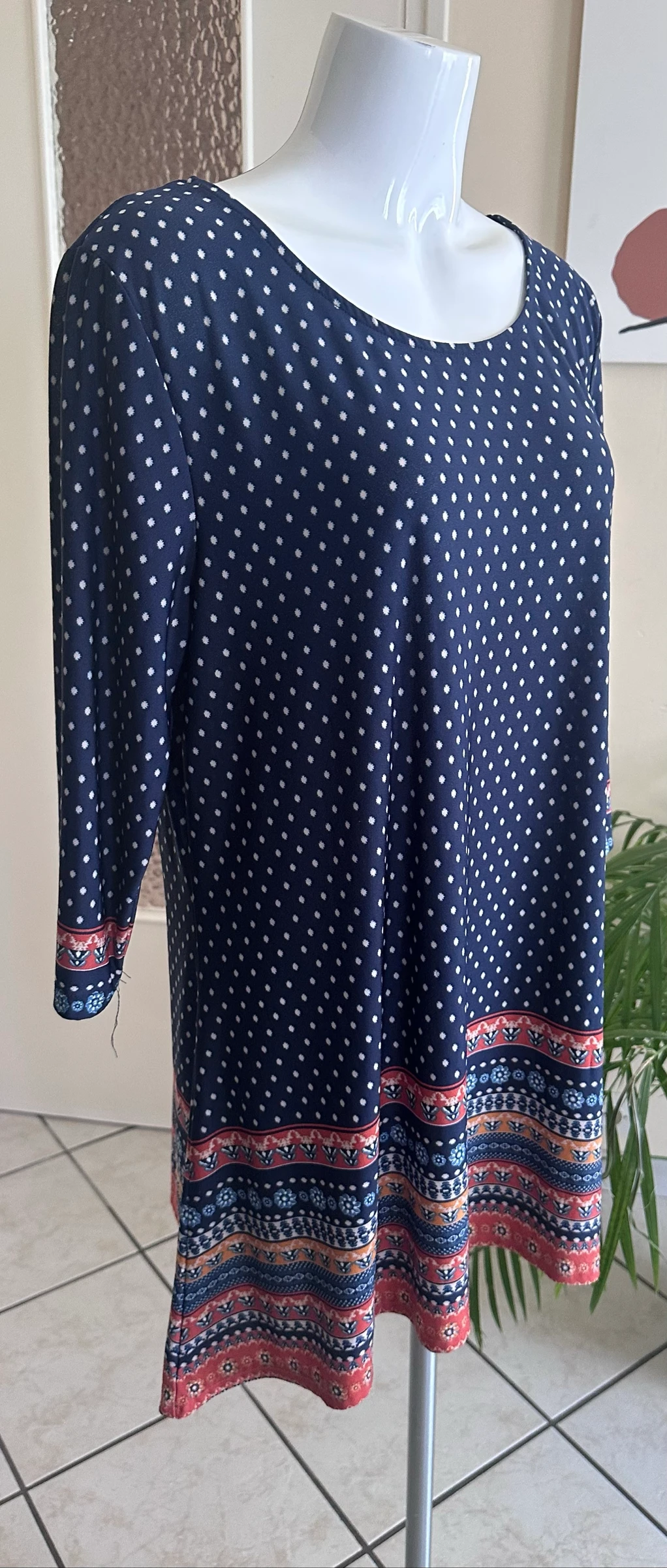 Blusa Túnica Longa Feminina Tamanho 5 – Mangas Longas – Excelente Estado – photo 11